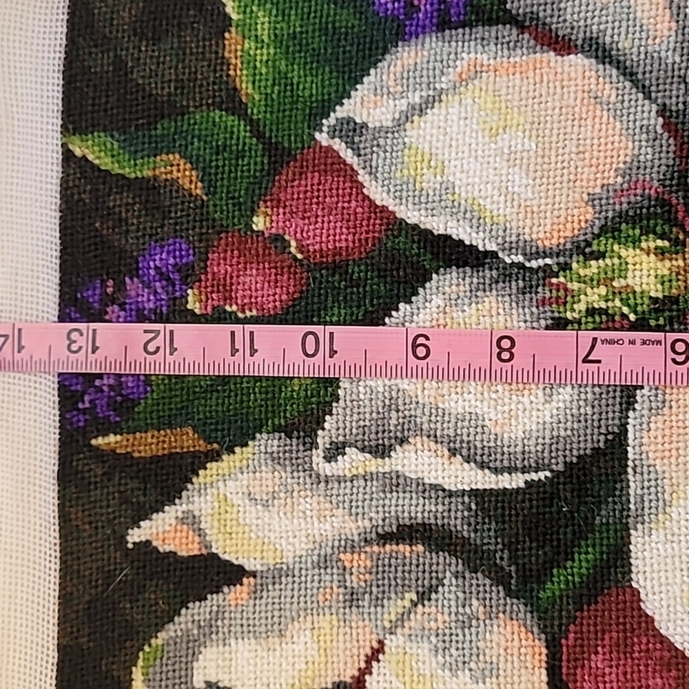 Magnolia Needlepoint Tapistry - Picture 5 of 5